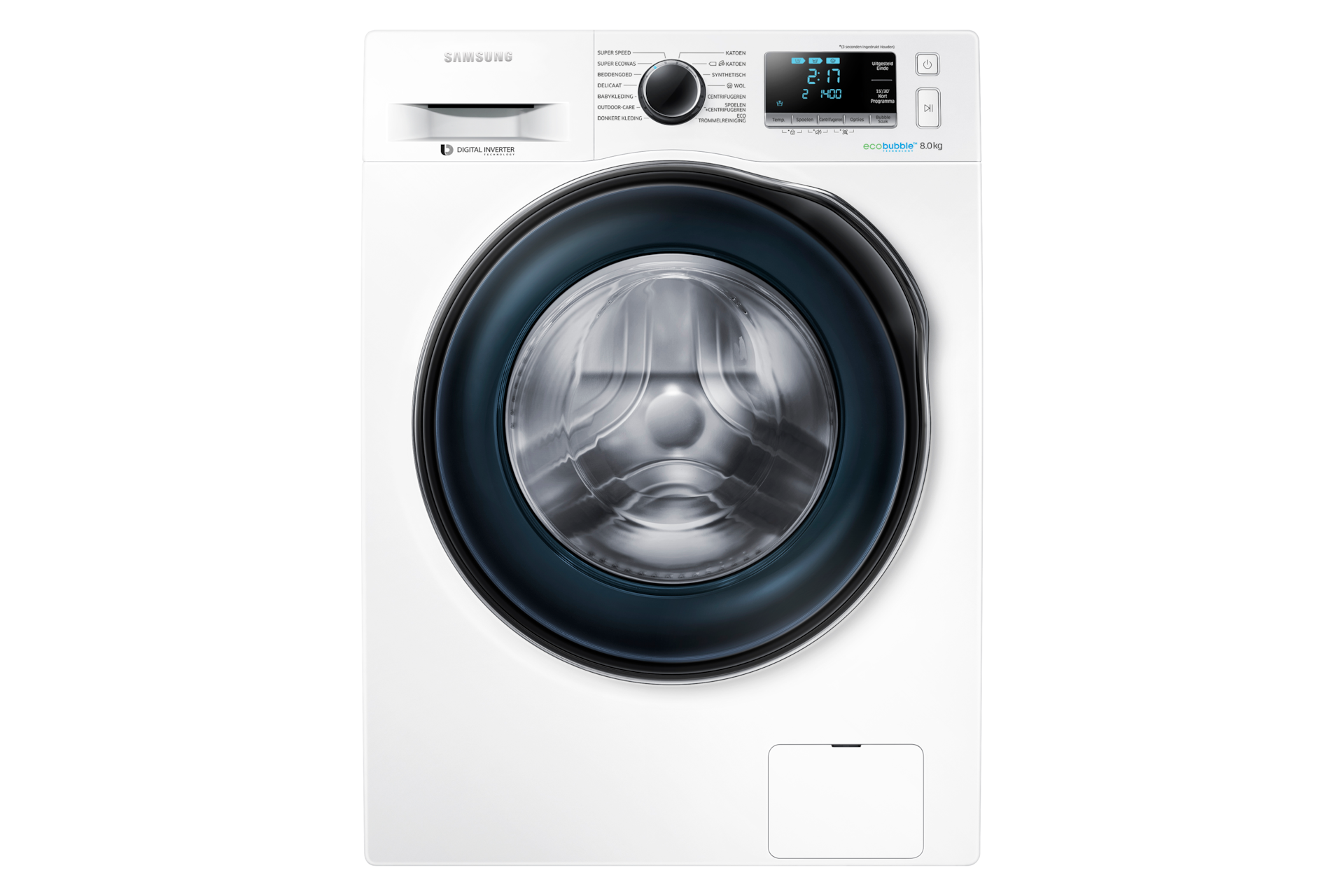 Ijver Nauwkeurig Pluche pop Samsung Ecobubble™ Wasmachine 8 kg WW80J6400CW | Samsung NL