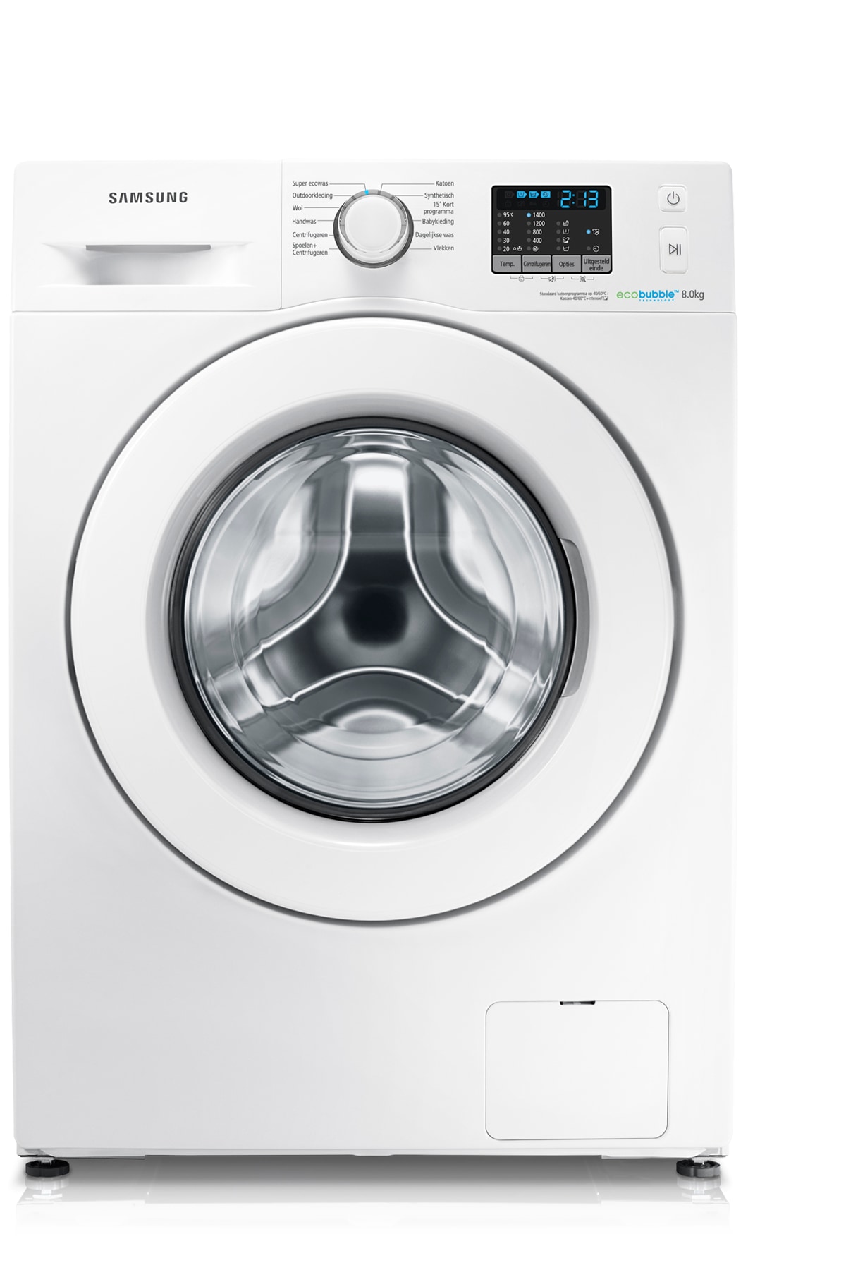 Opknappen Aap markt A+++ EcoBubble 1400 toeren 8 KG Wasmachine | Samsung Service NL