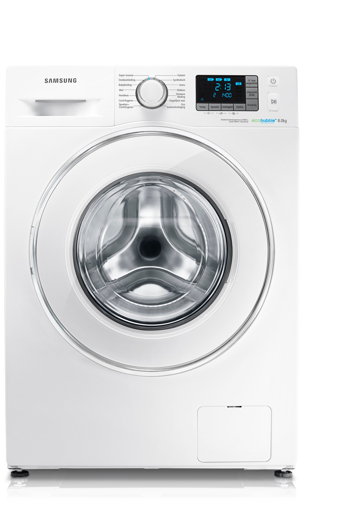 Opknappen Aap markt A+++ EcoBubble 1400 toeren 8 KG Wasmachine | Samsung Service NL