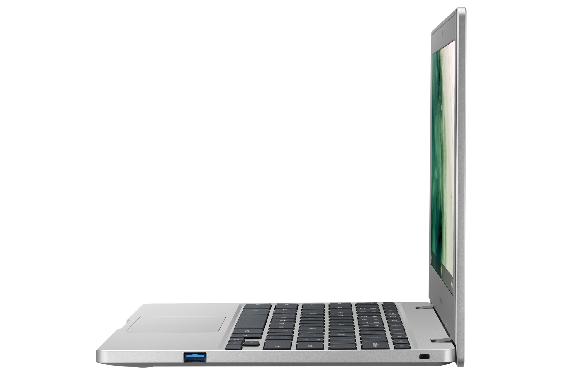 side-open Silver Titanum