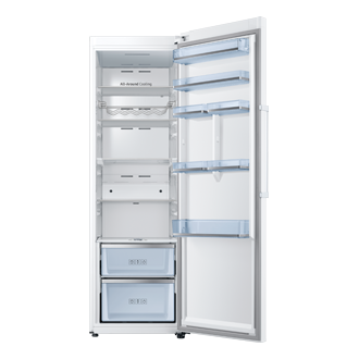 front-door-open white