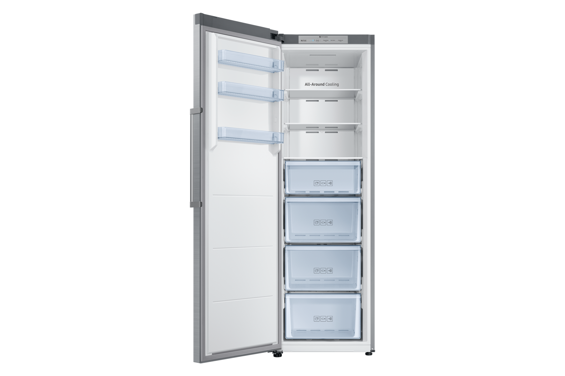 front-door-open silver