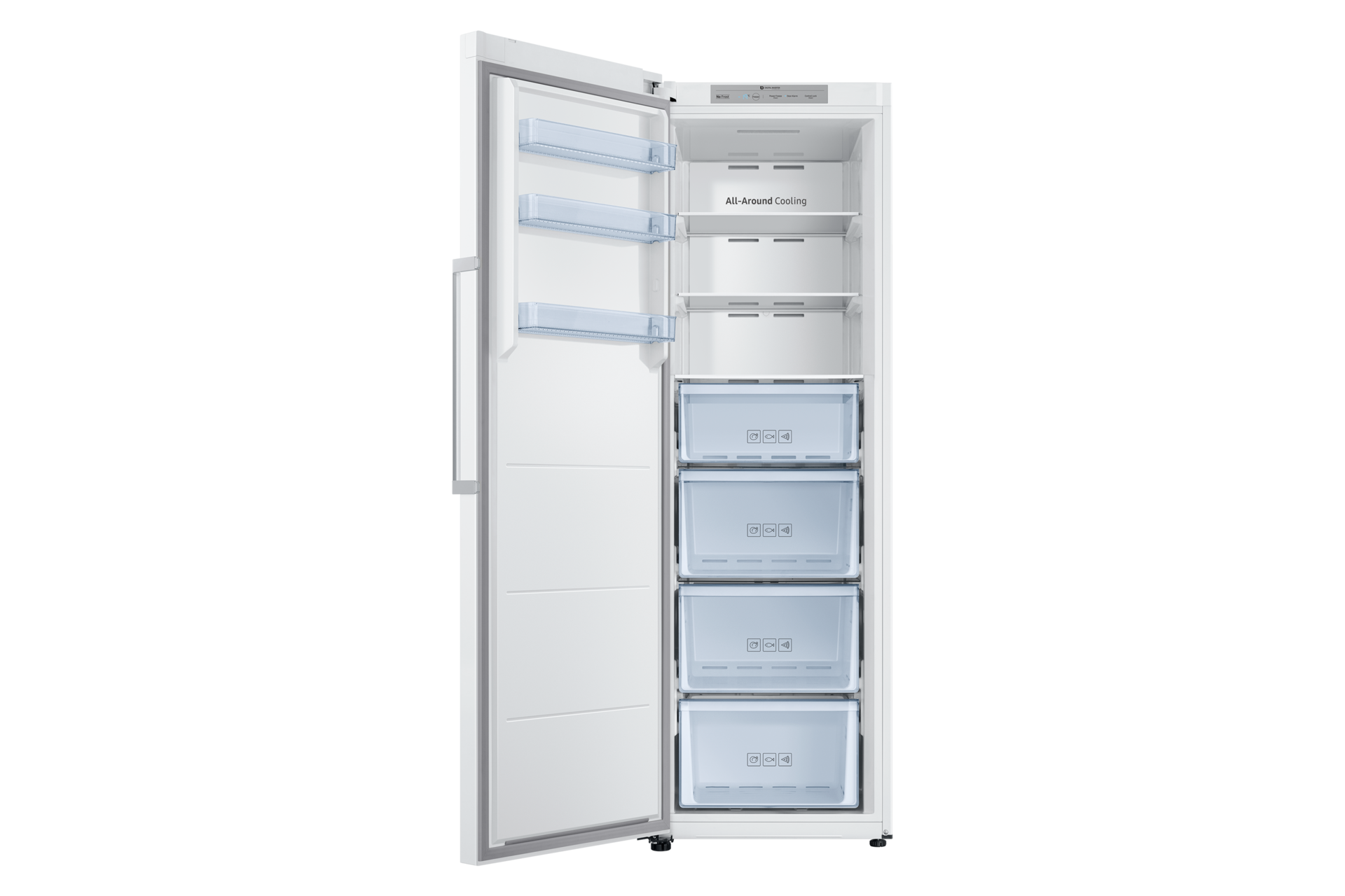 front-door-open white