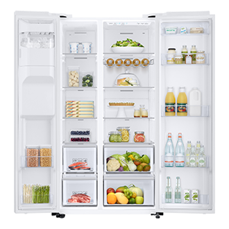 front-open-with-food white