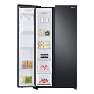 front-left-door-open-with-food black