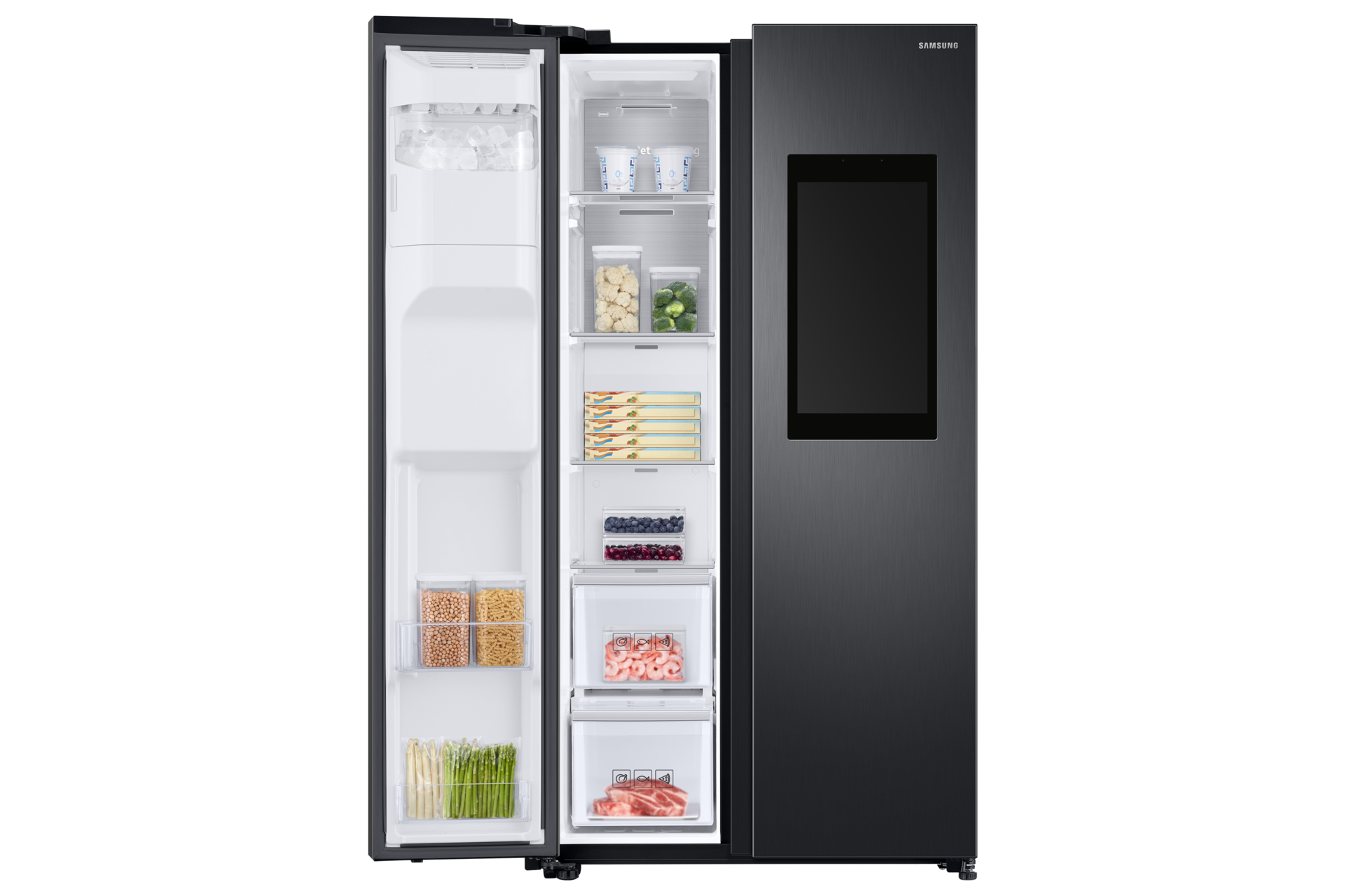 front-left-door-open-with-food black