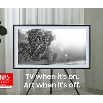 The Frame TV when it´s on. Art when it´s off.