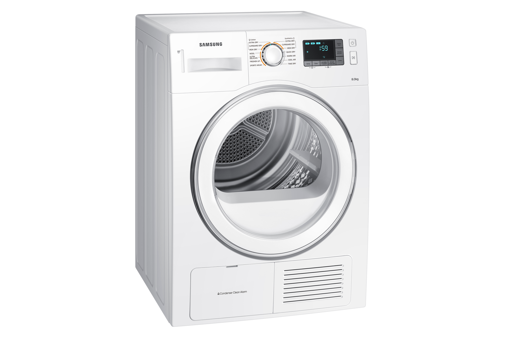 DV4000HCondenser Dryer, 8 kg DV80H4100CW/SA Samsung NZ