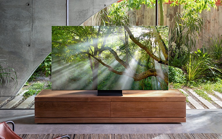 Mặt bên của QLED TV