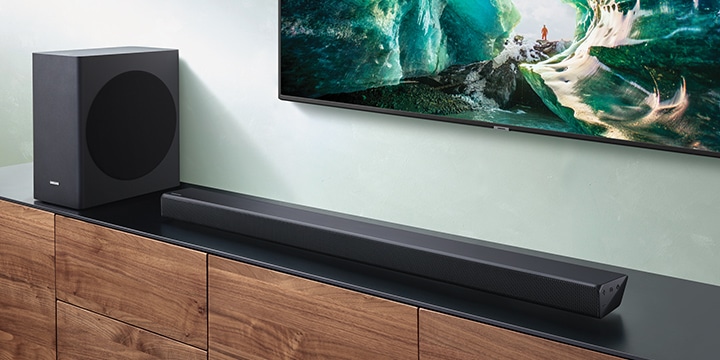 use samsung tv as center channel speaker