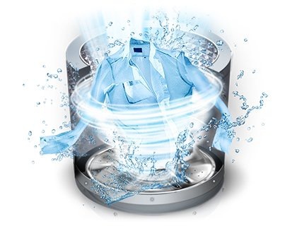 Air Turbo Drying System WAF500S Top Loader Washing Machine 7.5kg Silver | Samsung NZ