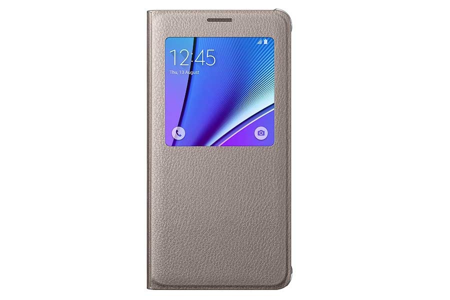 Note 5 S View Cover Gold Samsung Support Nz