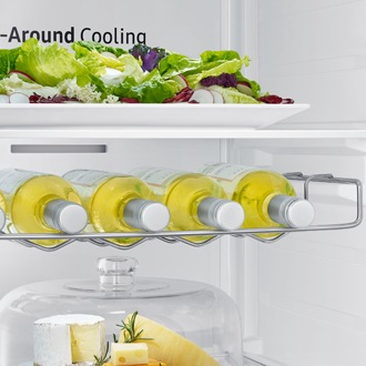 Check out Samsung refrigerators features now. The 655L Side By Side Fridge (SRS694NLS) is spacious inside