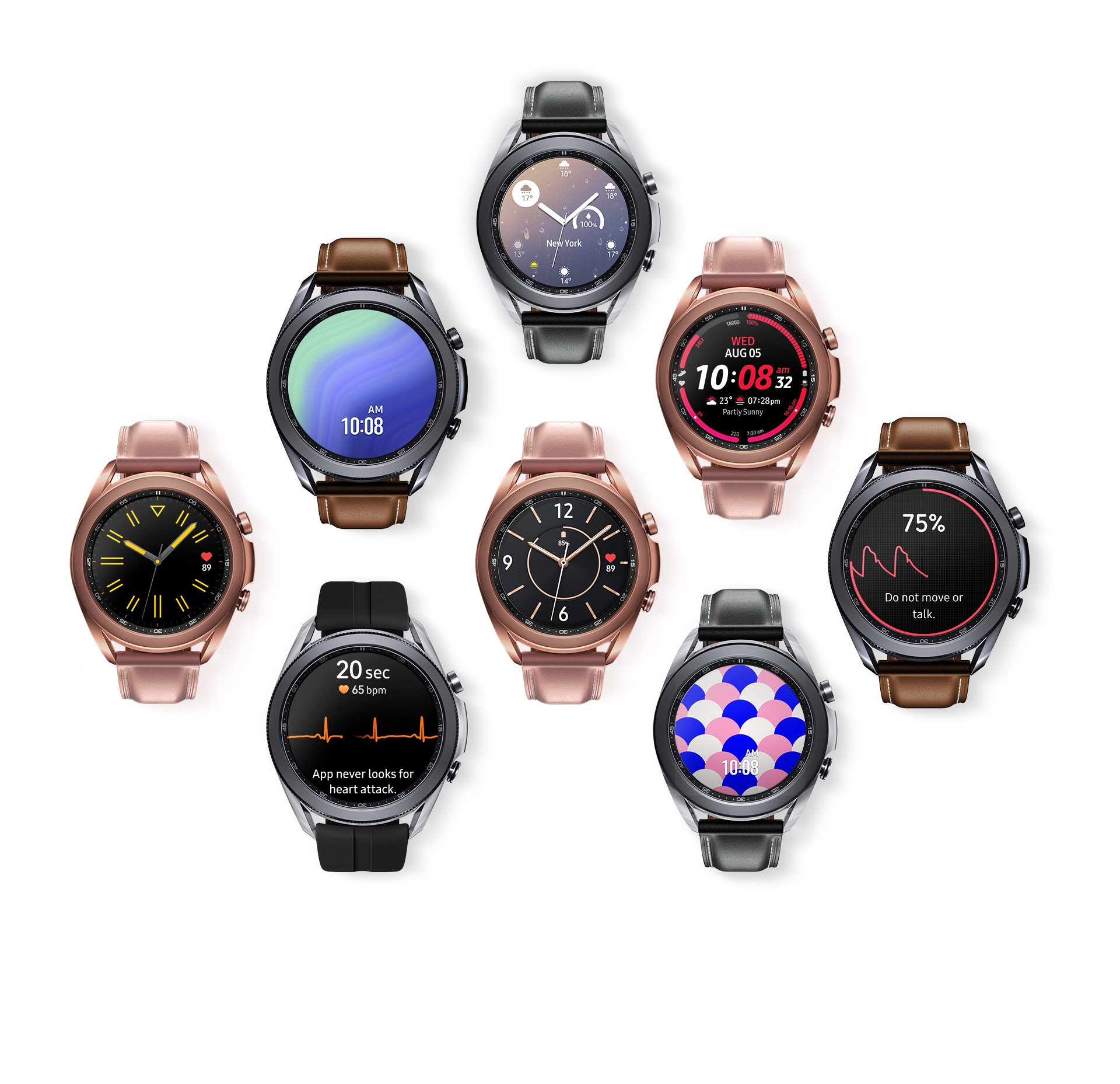 Galaxy watch discount active 3 specs