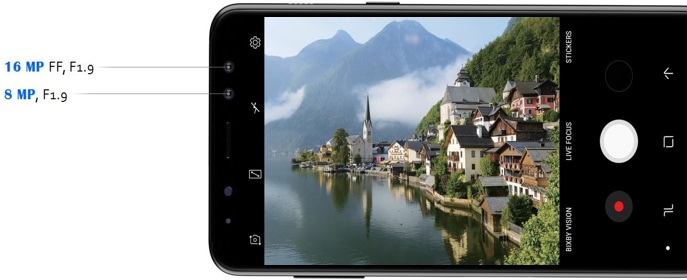 samsung galaxy a8 plus smart watch