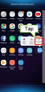 Galaxy S9 S9 How Can I Uninstall Downloaded Applications