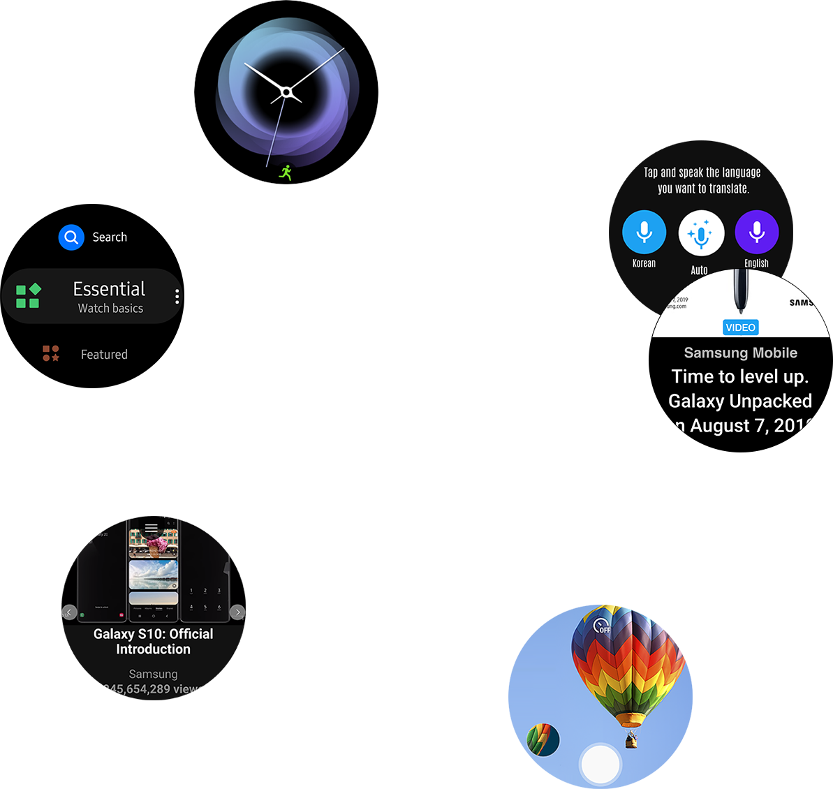 galaxy watch active2 watch faces