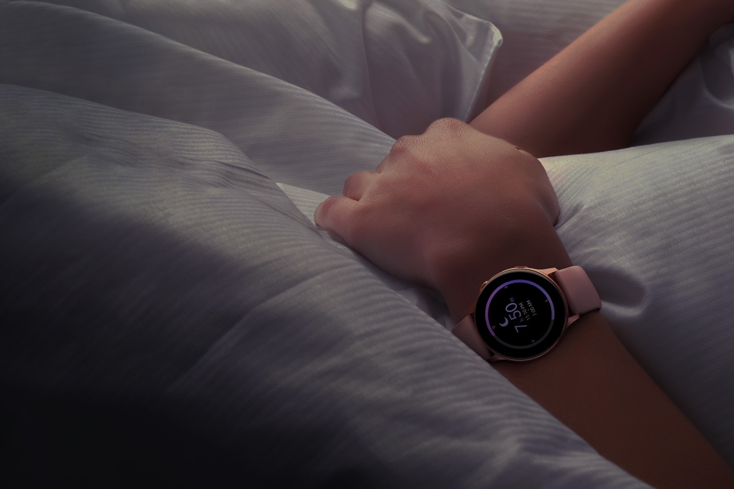 ساعة Galaxy Watch Active خلال النوم
