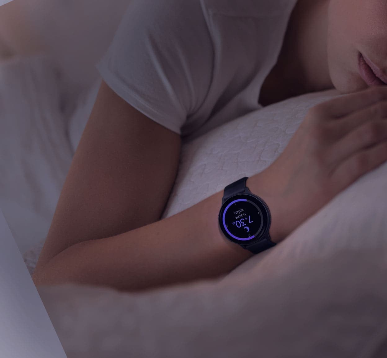 ساعة سامسونج Galaxy Watch Active 2 خلال النوم