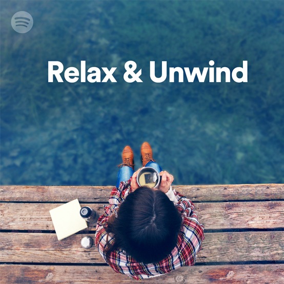 Relax and Unwind Spotify playlist cover.