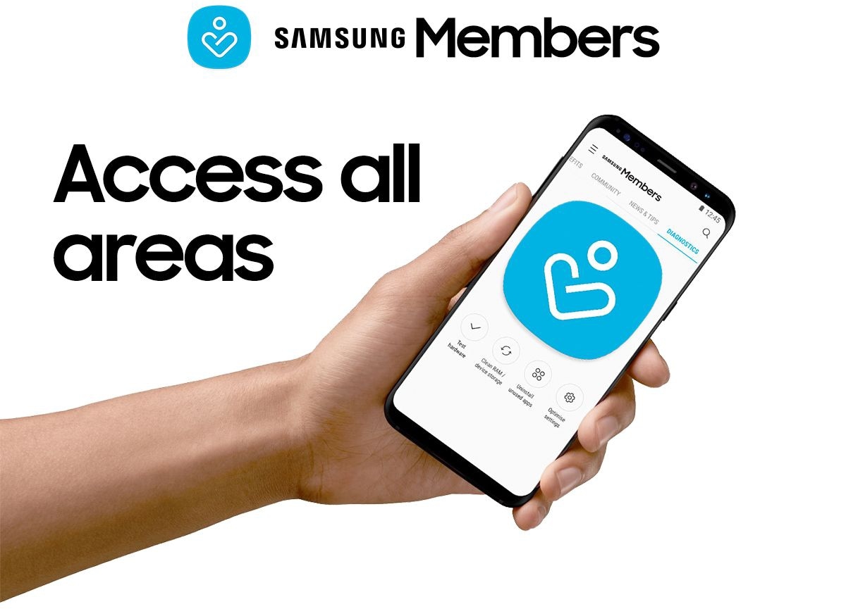 SAMSUNG Members Access all areas