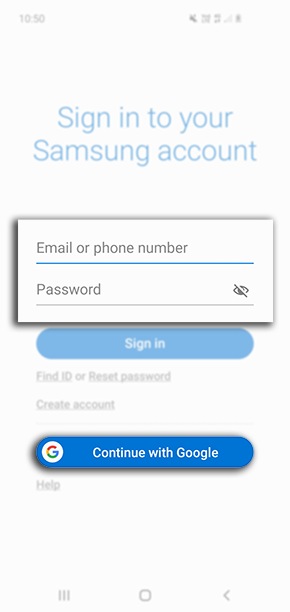 Signing into my Samsung Account on my Galaxy Phone | Samsung Support