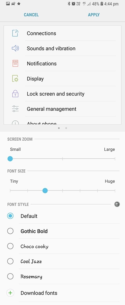 Cara Download Font Samsung Z Flip