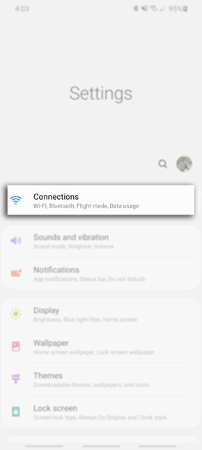 Sharing A Wi Fi Profile Using Qr Code Samsung Support Australia