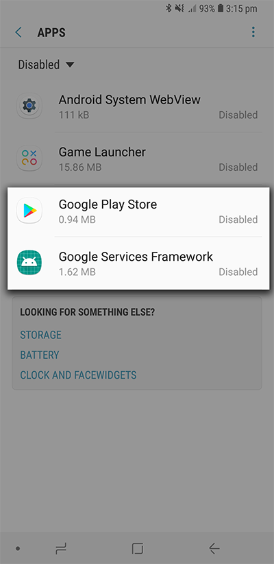 google store not downloading apps