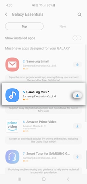 Using The Samsung Music App Samsung Support Australia