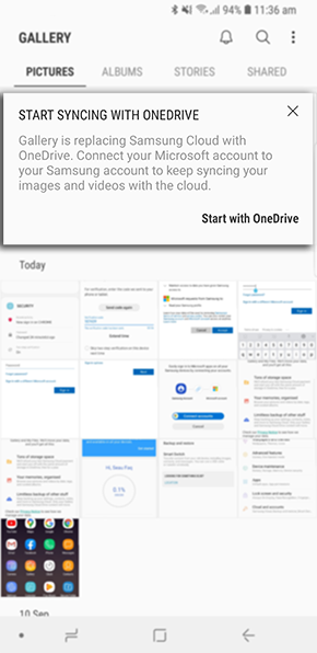 Linking my Samsung Account to OneDrive | Samsung Support Australia