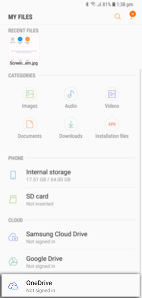 Linking my Samsung Account to OneDrive | Samsung Support Australia