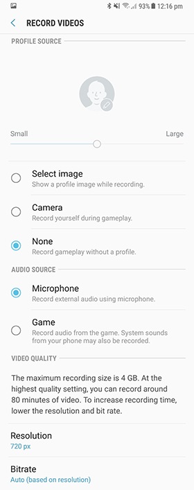 How To Use Game Tools Samsung Support Australia - recording videos