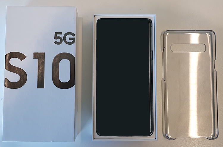 open box samsung galaxy s10