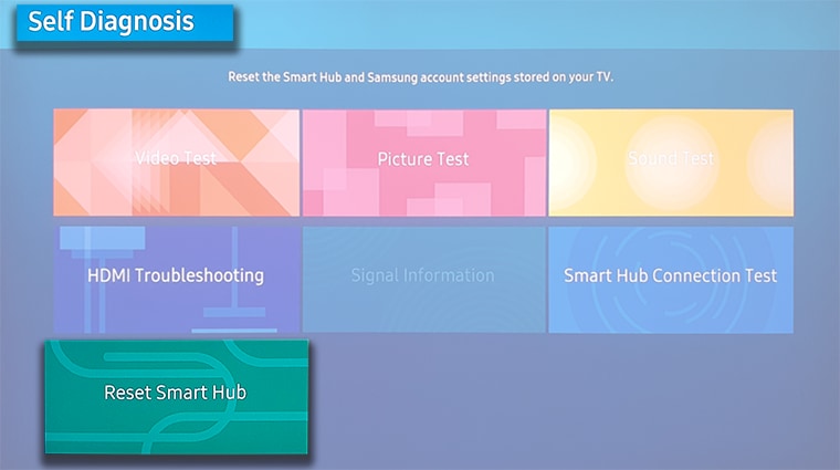 Reset the Smart Hub on a 2020 Samsung TV | Samsung Support Australia