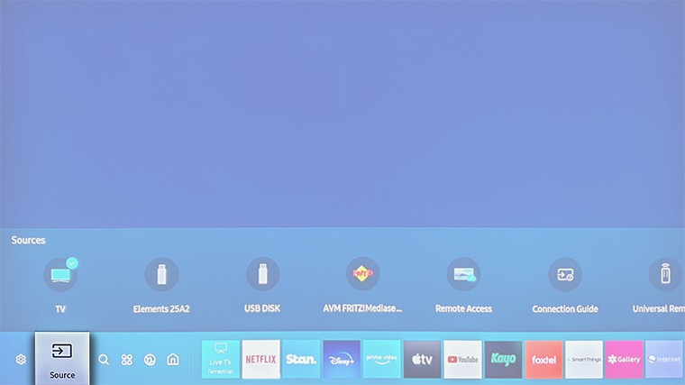 Change the Source of a Samsung TV | Samsung Support Australia