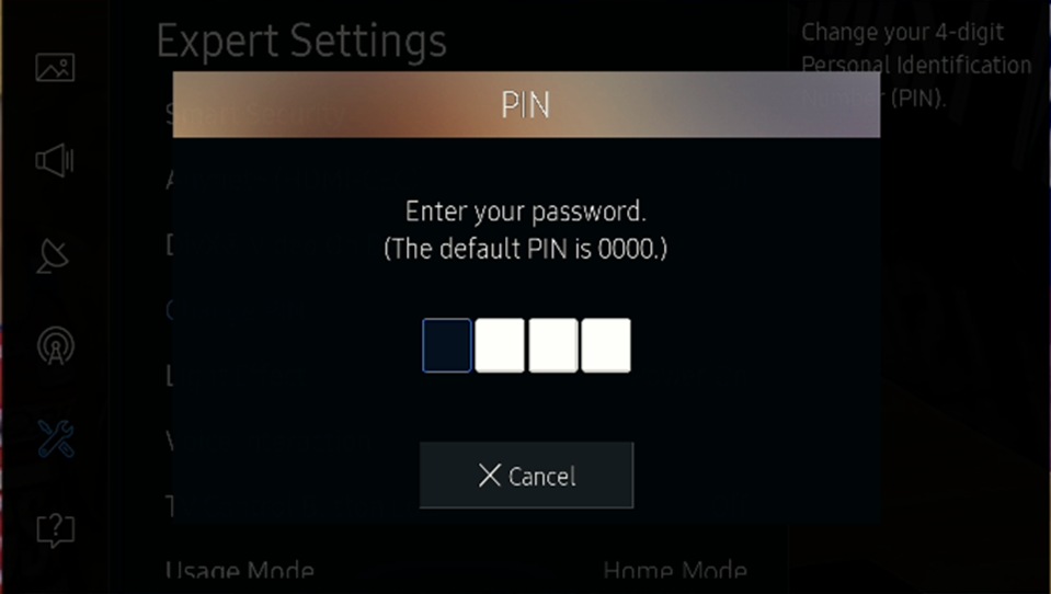 Samsung Tvs Default Pin Code Samsung Support Australia