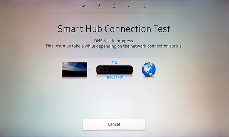 Smart Hub Connection Test | Samsung Support Australia