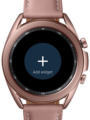 galaxy watch widget order