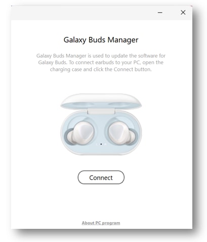 Galaxy Buds: Updating the software without a Mobile Connection
