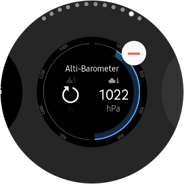 samsung galaxy watch widgets