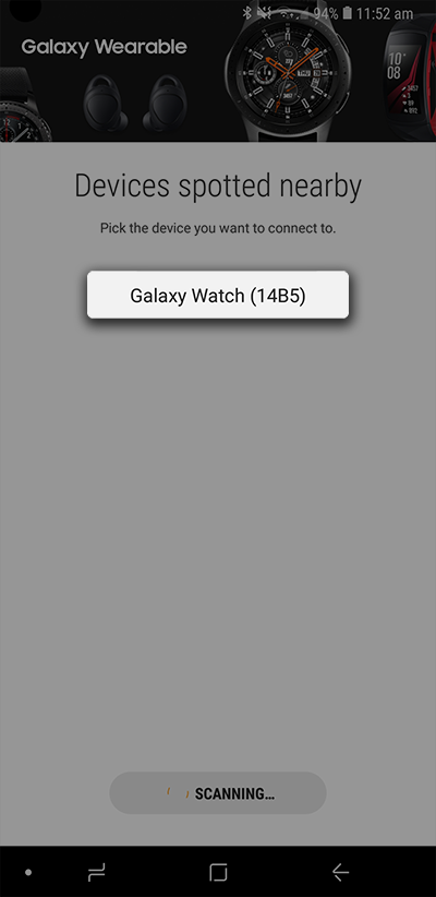 pairing samsung galaxy watch with iphone