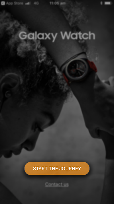 connect galaxy watch active to iphone