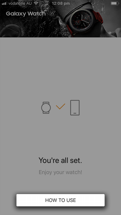how to connect apple watch to samsung