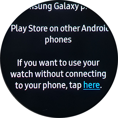 using samsung watch with iphone