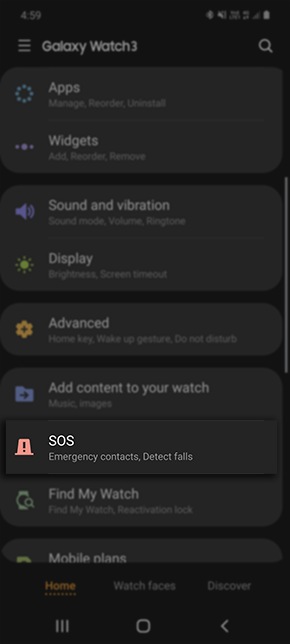 samsung fall detection