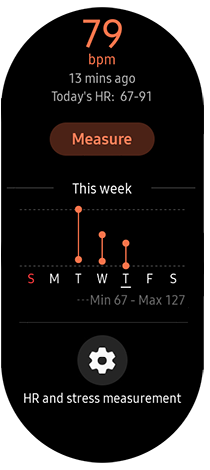 heart rate samsung health