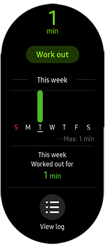workout apps for galaxy watch
