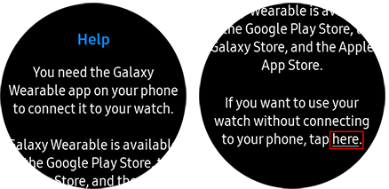 can i use my samsung galaxy watch without my phone