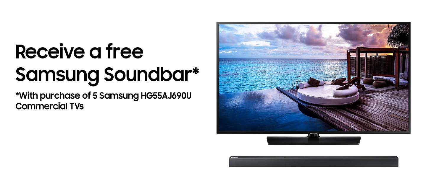 Samsung Commercial TV HG55AJ690UKXXY Promotion 2020 Samsung Australia